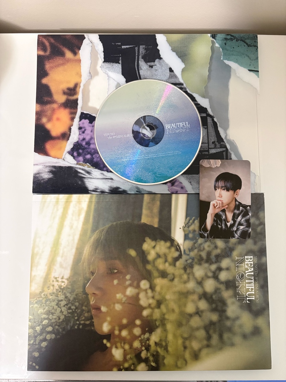 YESUNG - BEAUTIFUL NIGHT (Photocard + CD included)